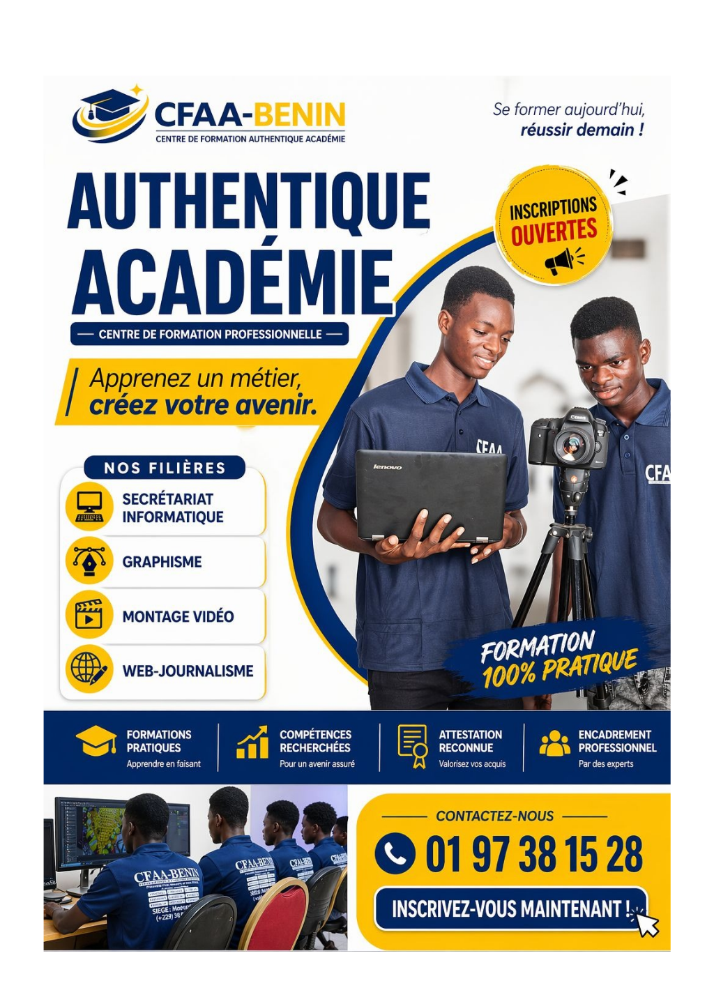 Authentique Académie lance sa  nouvelle rentrée