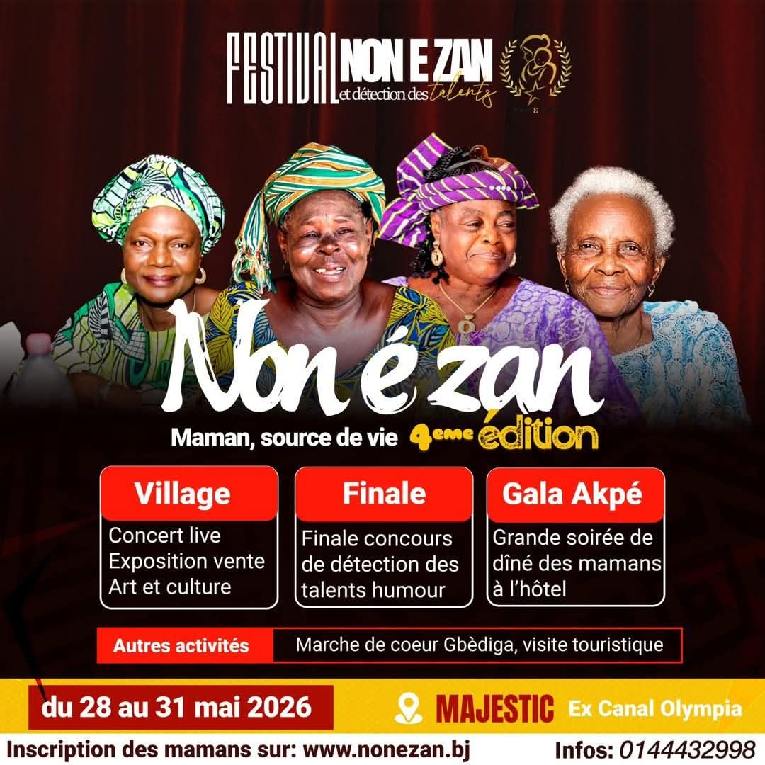 NON É ZAN 2026 : LE GRAND SHOW QUI VA ENFLAMMER COTONOU !